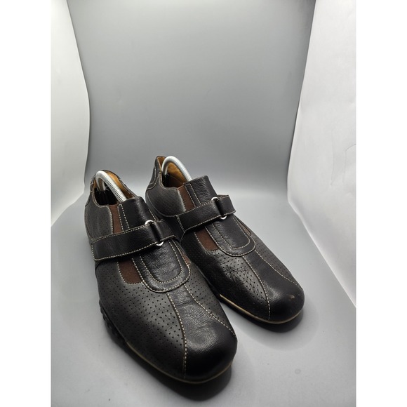 Cole Haan N!ke Air C06080 Brown Leather Casual Shoes Mens Size US 9m